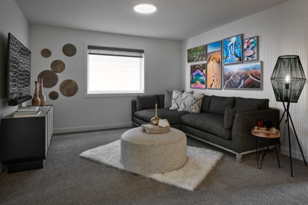 Columbia by Brookfield - Show Home in Calgary SW - Basement