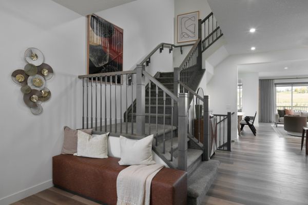 Columbia by Brookfield - Show Home in Calgary SW - Stairs
